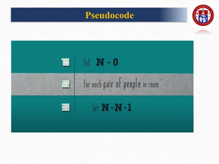 Pseudocode
 