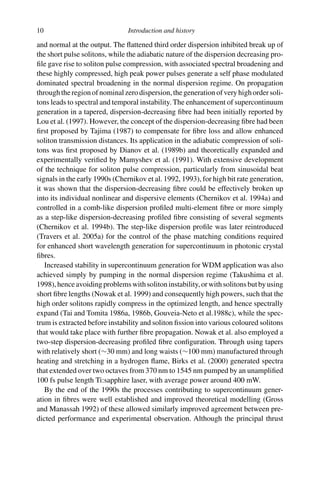 Supercontinuum Generation In Optical Fibers Dudley Jm Taylor Jr Eds | PDF