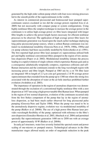 Supercontinuum Generation In Optical Fibers Dudley Jm Taylor Jr Eds | PDF