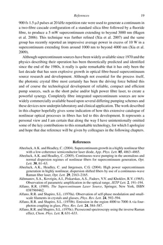 Supercontinuum Generation In Optical Fibers Dudley Jm Taylor Jr Eds | PDF