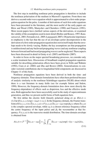 Supercontinuum Generation In Optical Fibers Dudley Jm Taylor Jr Eds | PDF