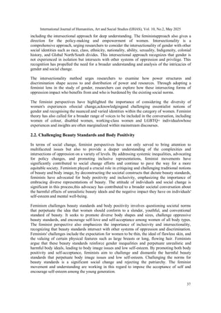Feminist Perspectives and Social Change. | PDF