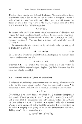 Tensor Analysis With Applications In Mechanics Lebedev L Cloud M | PDF