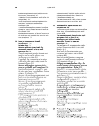 Principles Of Gene Manipulation And Genomics 7ed Primrose Sb | PDF