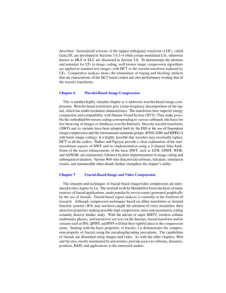 The Transform And Data Compression Handbook Rao Kr Yip Pc Eds | PDF