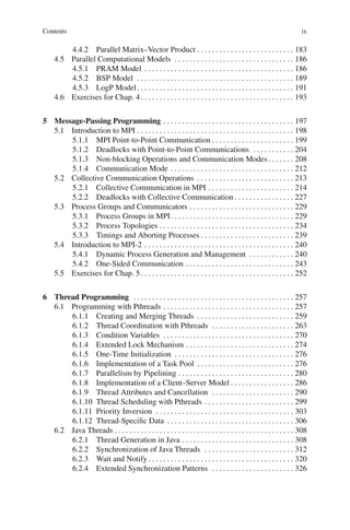 Parallel Programming For Multicore And Cluster Systems Thomas Rauber | PDF