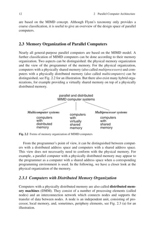 Parallel Programming For Multicore And Cluster Systems Thomas Rauber | PDF