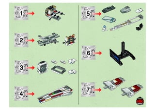 Manual Instruction for LEPIN 05039 Five X-wing UCS – Compatible LEGO 10124