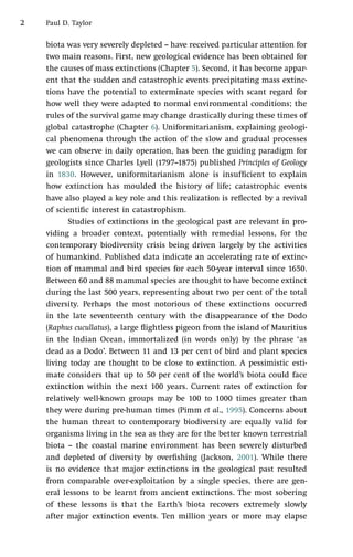Extinctions In The History Of Life Taylor Pd Ed | PDF
