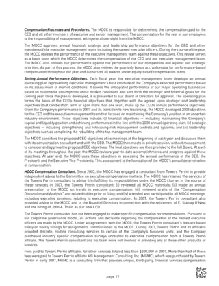 Merrill lynch 2008 Proxy Statement