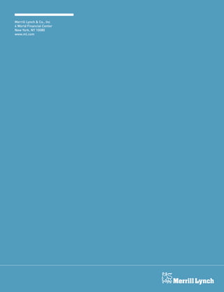 Merrill lynch 2008 Proxy Statement