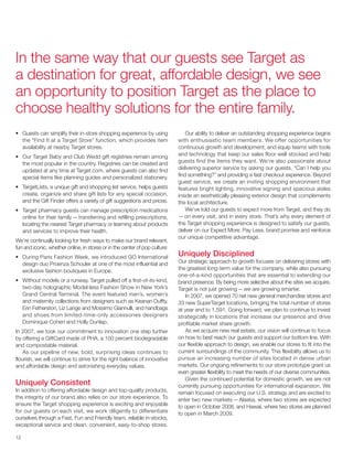 TargetAnnual Report2007