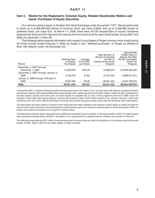 TargetAnnual Report2007