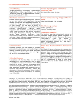 TargetAnnual Report2007