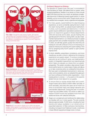 Target Annual Report 2004