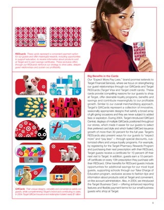 Target Annual Report 2004