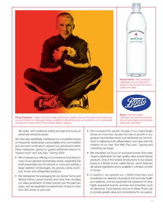 Target Annual Report 2004