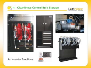 4: Cleanliness Control Bulk Storage
Accessories & options
 