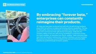 #TECHVISION2020
Technology Vision 2020 | accenture.com/technologyvision
The Dilemma of Smart Things
12
By embracing “forev...