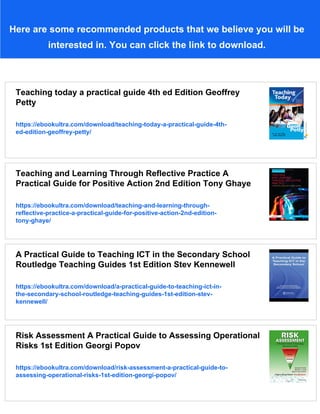 The Lecturer s Toolkit A practical guide to assessment learning and ...