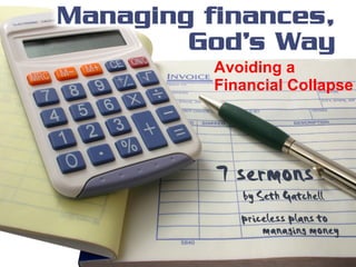 Avoiding a Financial Collapse 