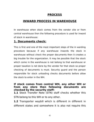 Inventory Inward Process 102637525 supply-chain-management-and-store-operation-in-pantaloon ...