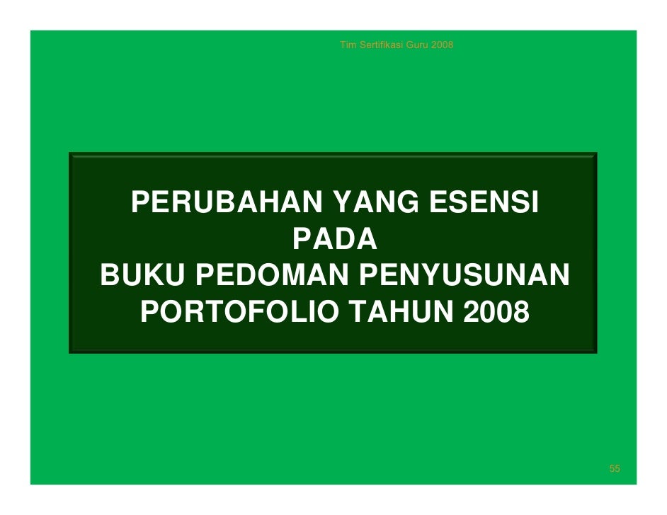 a sertifikat ppl Penilaian 2008 Rubrik Portofolio a sertifikat ppl Penilaian 2008 Rubrik Portofolio
