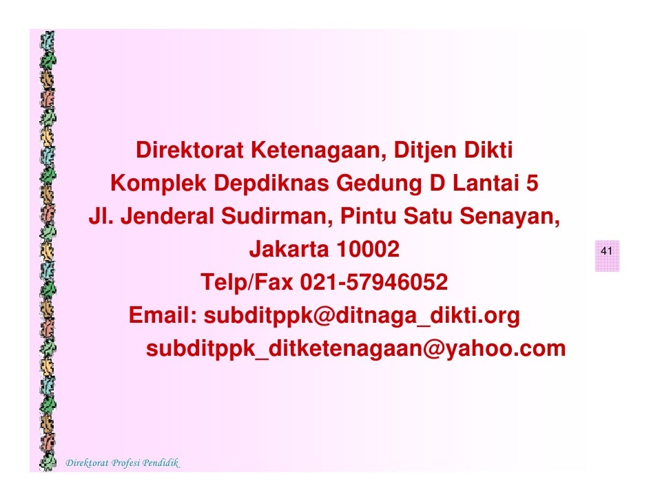 Pedoman Penetapan Peserta Sertifikasi Guru 2008