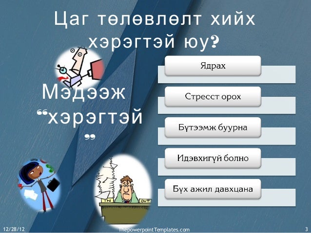 Цаг төлөвлөлт