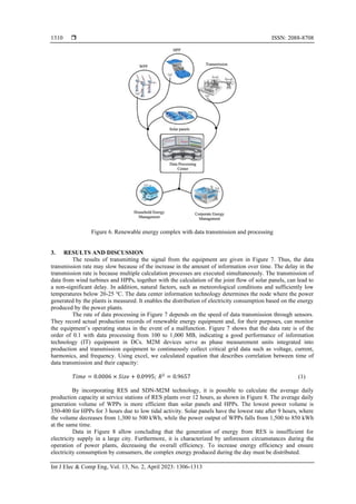 Development of methods for managing energy consumption and energy ...