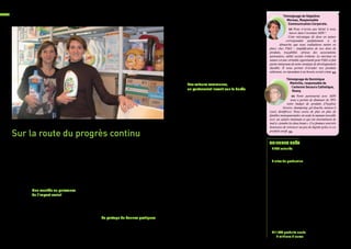 ADN et PG

                                                                                                     logistiques et de gestion des flux. Des ren-
                                                                                                     contres régulières ont permis à chaque
                                                                                                     organisation de mieux se connaître, d’ap-
                                                                                                     préhender les enjeux de chacun, et de s’ins-
                                                                                                     crire dans une démarche de qualité. Suivi et
                                                                                                     rigueur ont été les maîtres mots. Les deux
                                                                                                     entités étaient sur la même longueur d’onde
                                                                                                     pour faire progresser le projet commun, dé-
                                                                                                     fricher de nouvelles pratiques, inventer des
                                                                                                     solutions pérennes répondant aux besoins
                                                                                                     du terrain associatif.

                                                                                                     Des valeurs communes,
                                                                                                     un partenariat inscrit sur la durée
                                                                                                     Le respect et la confiance se sont rapi-
                                                                                                     dement installés entre la multinationale
                                                                                                     renommée et l’association nouvellement
                                                                                                     créée, car elles se sont retrouvées autour
                                                                                                     de trois valeurs clés. Premièrement, la pé-
                                                                                                     rennité : la vocation du partenariat entre
                                                                                                     ADN et PG étant de répondre au mieux
                                                                                                     aux besoins des plus démunis face à une

    Sur la route du progrès continu
                                                                                                     précarité grandissante et non de procéder à
                                                                                                     une opération ‘one shot’ ou court terme. En-
                                                                                                     suite, la proximité : les dons de produits sont
                                                                                                     effectués sur l’ensemble du territoire fran-      Chiffres cléS
    Le partenariat avec Procter  Gamble a permis à ADN de rehausser                                 çais. Enfin l’innovation : s’appuyant sur des     •   700 salariés répartis entre les siège
                                                                                                                                                         2
                                                                                                     outils numériques pour être une association         d’Asnières sur Seine (Hauts de Seine)
    ses standards et de gagner encore davantage en professionnalisme.                                                                                    et 3 usines basées en France
                                                                                                     2.0, ADN rejoint l’exigence de l’entreprise
    Le démarrage des opérations de dons est prudent, deux semi-                                      dans la recherche permanente d’impact so-         •  sites de production en France :
                                                                                                                                                         3
                                                                                                                                                         Amiens, Blois et Sarreguemines
                                                                                                     cial et la mesure de ses résultats.
    remorques la première année, quand aujourd’hui, en 2013,                                                                                           • Principales actions de mécénat institutionnel :
                                                                                                                                                       •  ondation PG pour la protection du littoral,
                                                                                                                                                         F
    c’est plutôt deux par mois !                                                                     Aujourd’hui ADN et PG prévoient d’aller            en partenariat exclusif avec le Conservatoire
                                                                                                     encore plus loin avec des nouveaux projets          du littoral, depuis 1992.
                                                                                                     impliquant les collaborateurs du groupe,          •  missions : soutien à la recherche
                                                                                                                                                         3
             Une montée en puissance                   en situation d’exclusion : shampoings,        dans un climat chaleureux, en symbiose              scientifique, aide à la diffusion des
             de l’impact social                        lessive, rasoirs, aérosols, lingettes, etc.   avec l’équipe mécénat et la plate-forme             connaissances et sensibilisation des
             Les premières opérations de dons          En moins de 4 ans, le nombre de pro-          logistique d’Amiens.                                générations futures à la protection du littoral.
             datent de 2009. Depuis le début du        duits PG redonnés aux plus démunis                                                             •  artenariat avec la Fondation de France à
                                                                                                                                                         P
             partenariat avec ADN, PG lui attribue    a été multiplié par 5 !                       Le partenariat entre ADN et PG est un              travers l’opération SOS Enfance Mal-logée,
                                                                                                                                                         depuis 2001
             environ 50% de ses produits d’entretien                                                 exemple emblématique de la diffusion des
                                                                                                                                                       •  rogramme de mécénat de compétences
                                                                                                                                                         P
             et d’hygiène fabriqués pour le marché     Le partage de bonnes pratiques                bonnes pratiques qui se multiplient entre           proposé aux salariés
             français et qui ne sont plus commer-      Ce partenariat a été très constructif         monde lucratif et non-lucratif : merci à          • Programme de dons de produits
             cialisables, s’assurant par là une dis-   pour ADN. Depuis 2009, l’association          Procter  Gamble qui a inspiré et tiré vers       •  ur la seule année 2012, ADN a collecté
                                                                                                                                                         S
             tribution équitable des produits au       s’est beaucoup inspirée de l’entre-           plus de qualité les process mis en place par        411 600 produits neufs PG, équivalent
             plus près des besoins des personnes       prise en termes de bonnes pratiques           ADN.                                                de 2 millions d’euros en valeur marchande.

8                                                                                                                                                                                                           9
 