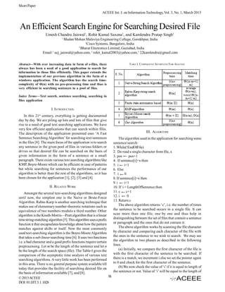 An Efficient Search Engine for Searching Desired File | PDF image.
