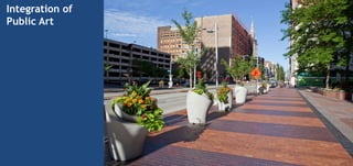 Integration of
Public Art
 