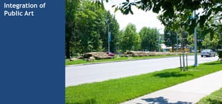 Integration of
Public Art
 