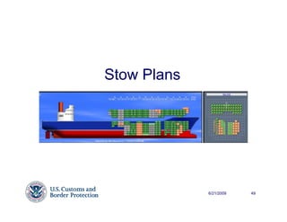 Stow Plans




             6/21/2009   49
 