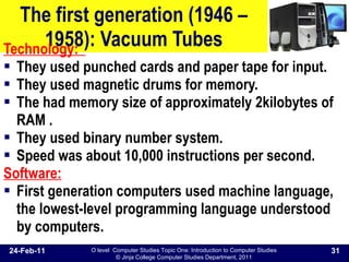 Paper Tape In Computer 102 Evolution of computers | PPT