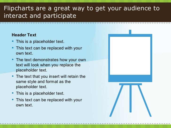102 PowerPointTastic Template Flipchart