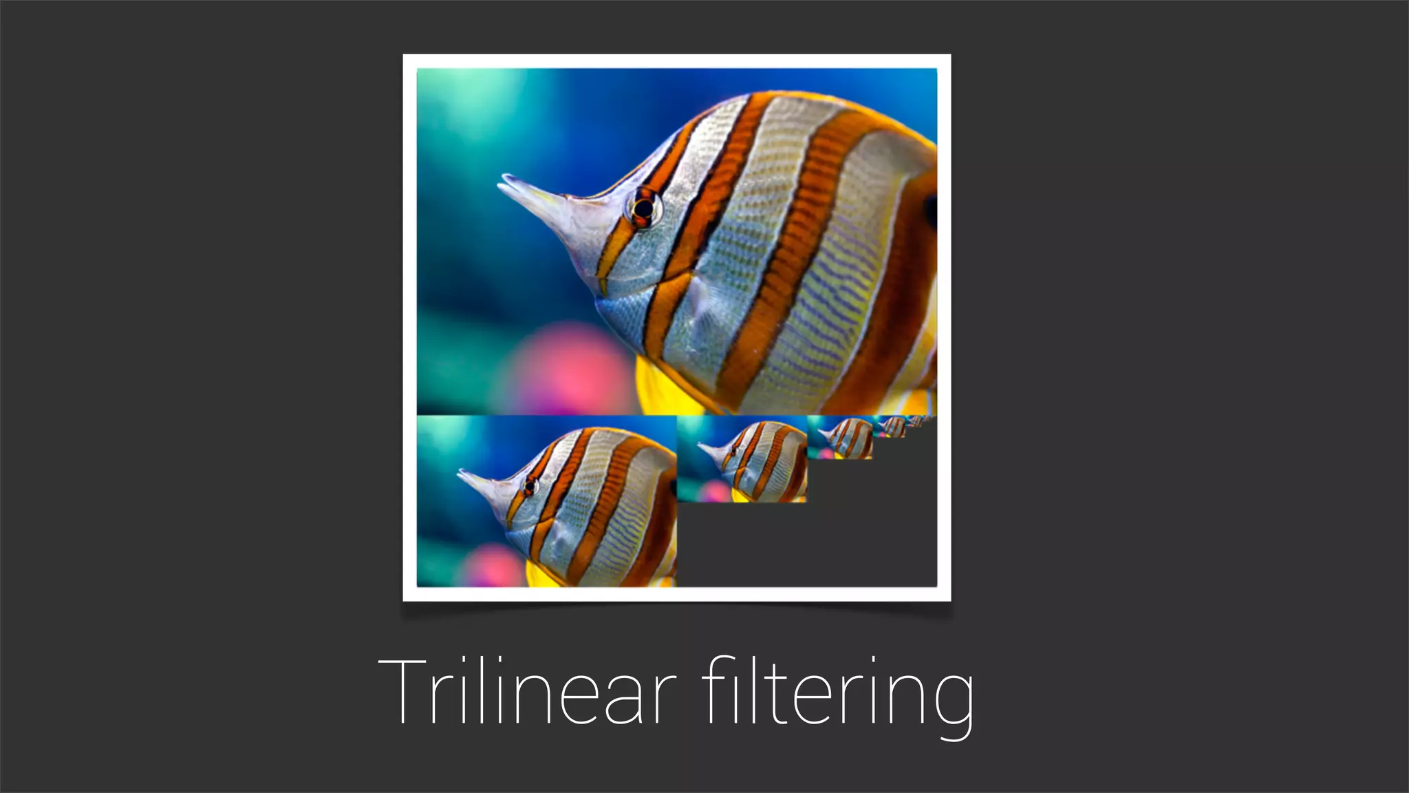 Trilinear ﬁltering
 