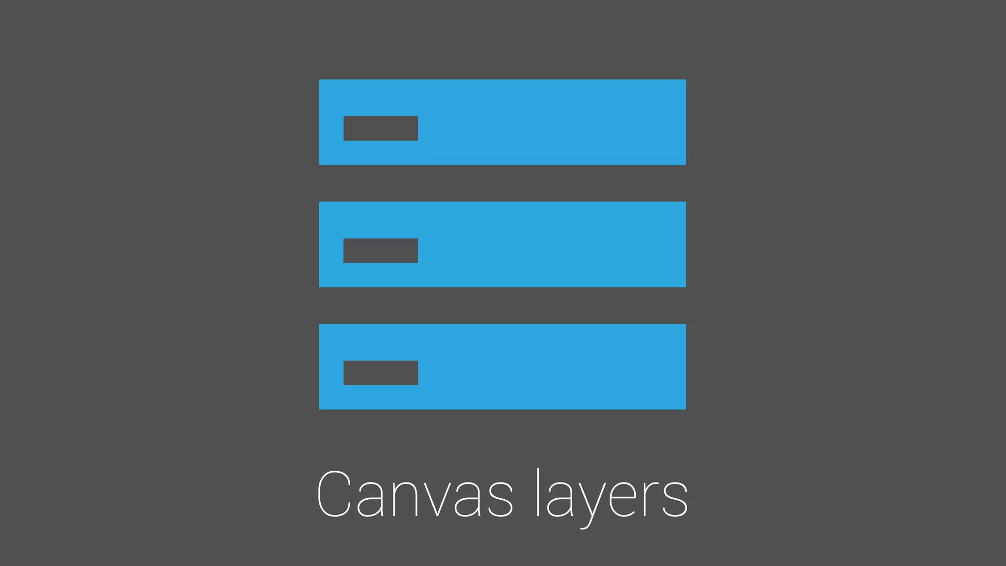 Canvas layers
 