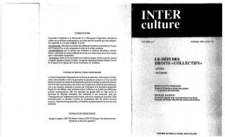 103 le défi des droits collectifs. r. stavenhagen, m. jackson. (document à télécharger en format pdf, 1,7 mb)