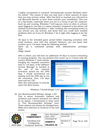 Css Competencies Based Learning Module CSS MODULE Competency Based Learning Materials | PDF