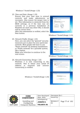 Css Competencies Based Learning Module CSS MODULE Competency Based Learning Materials | PDF