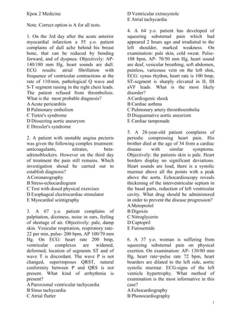 INTERVENTIONAL CARDIOLOGY 1133 QUESTIONS visual data 6