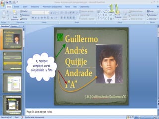 Guillermo Andrés Quijije Andrade