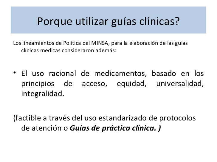 Guías de práctica clínica de enfermería diferencias y Guías de práctica clínica de enfermería diferencias y