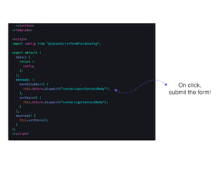 On click,
submit the form!
 