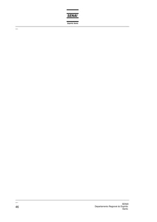 Espírito Santo
_________________________________________________________________________________________________
__
_________________________________________________________________________________________________
__
SENAI
46 Departamento Regional do Espírito
Santo
 