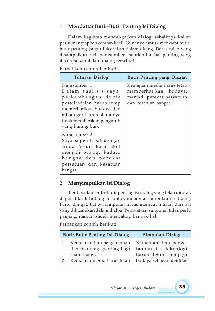 Bahasa Indonesia SMP 9