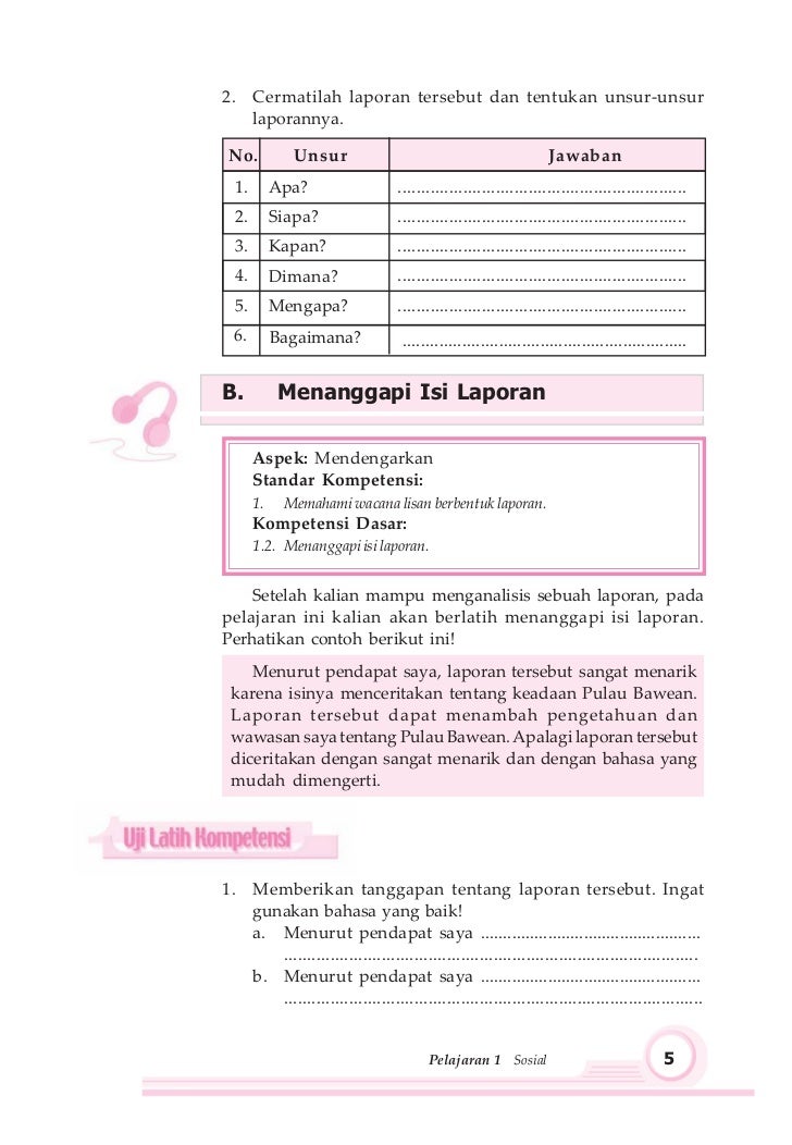 Bahasa Indonesia SMP 8