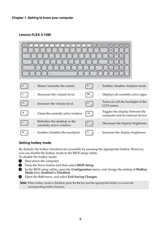 Lenovo Flex 3 manual PDF and Troubleshooting / User Guide | PDF